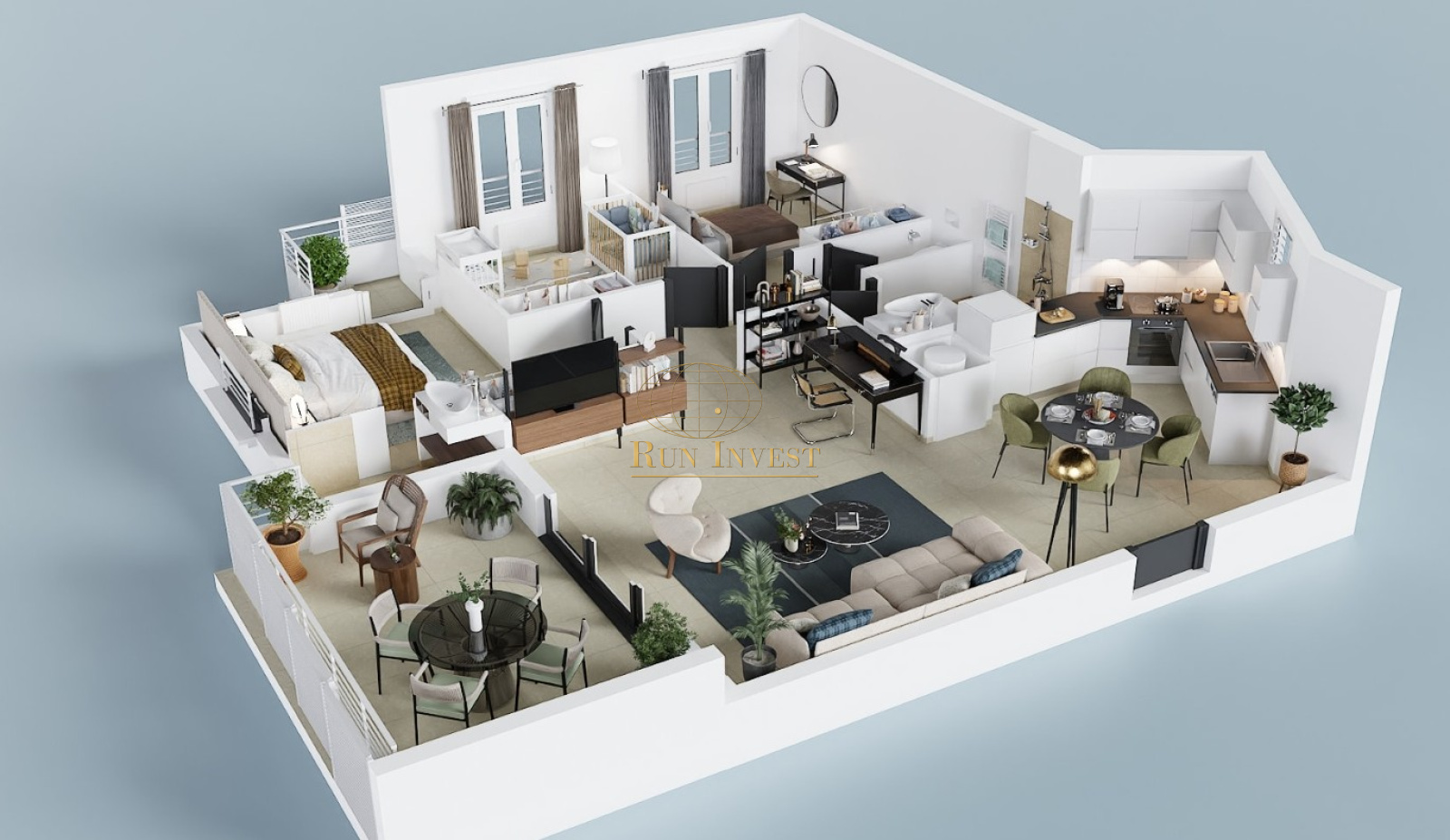 Image_3, Appartement, Saint-Pierre, ref :4311c